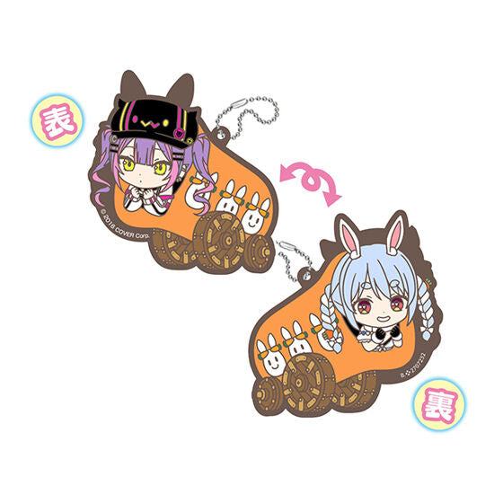 Hololive: All Humanity Rabbit Plan Reversible Rubber Mascot