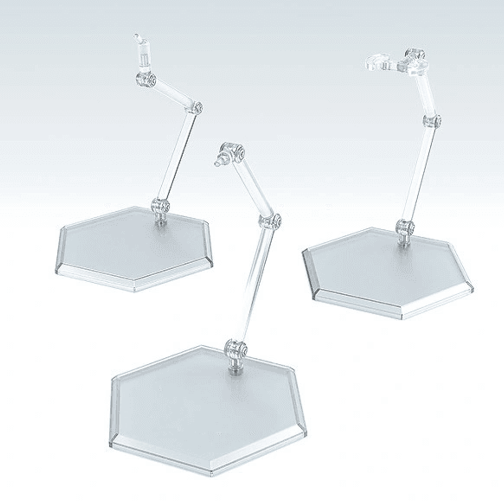 The Simple Stand x3 (for Figures & Models) Hex Type