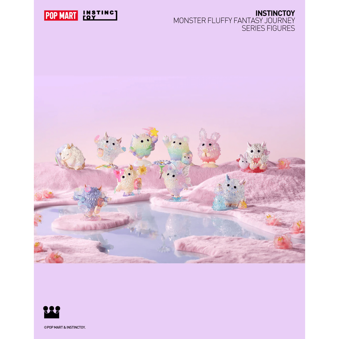 INSTINCTOY Monster Fluffy Fantasy Journey Series