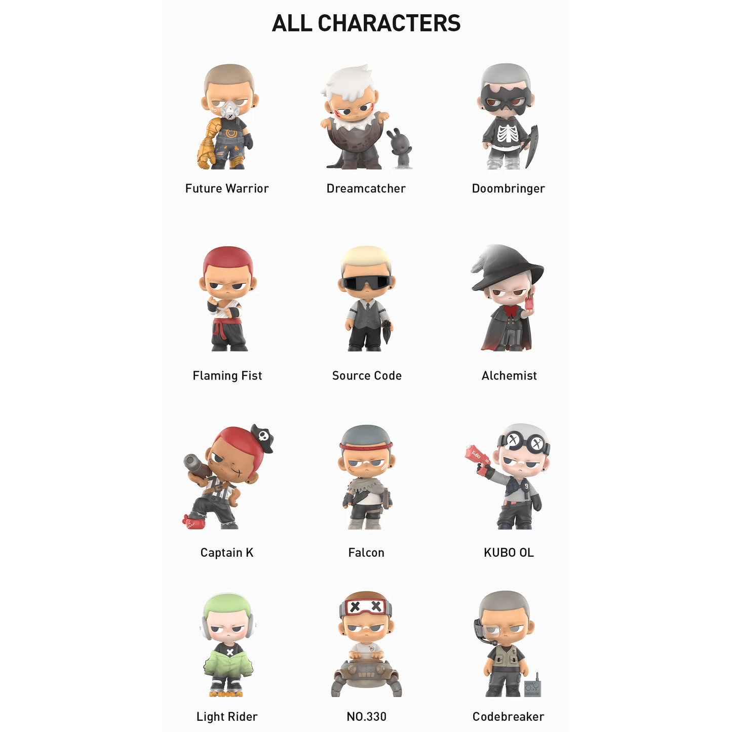 KUBO Select Your Character Series
