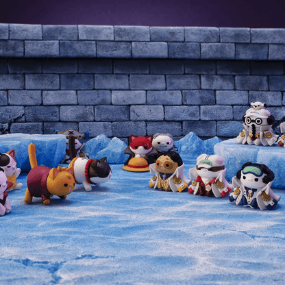 One Piece: Nyan Piece Nyan! Luffy & Marineford Summit War Saga Ver.