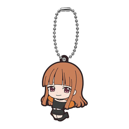 Colorful Peach Rubber Mascot