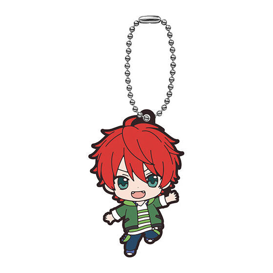 Colorful Peach Rubber Mascot