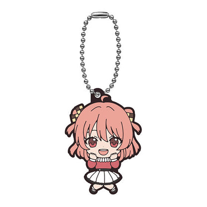 Colorful Peach Rubber Mascot
