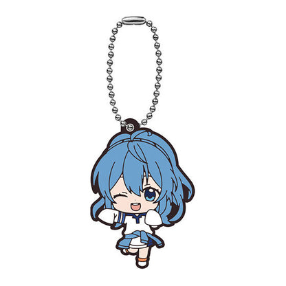 Colorful Peach Rubber Mascot