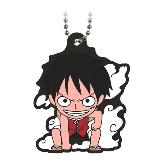 One Piece Rubber Mascot Luffy Collection