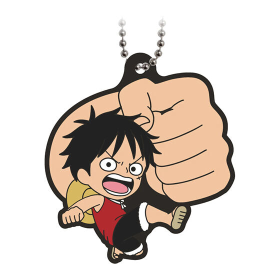 One Piece Rubber Mascot Luffy Collection