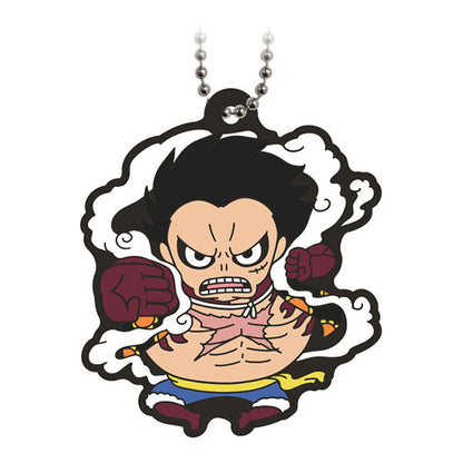 One Piece Rubber Mascot Luffy Collection