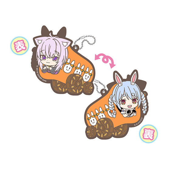 Hololive: All Humanity Rabbit Plan Reversible Rubber Mascot