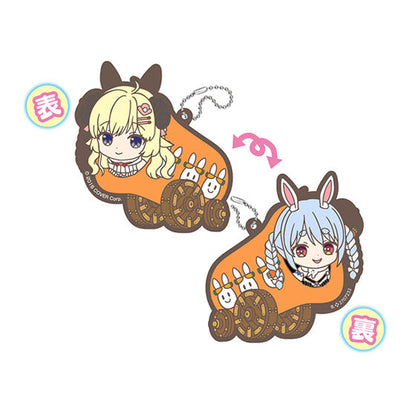 Hololive: All Humanity Rabbit Plan Reversible Rubber Mascot