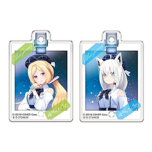 Hololive Production Blue Journey "Yaoke no Uta" Acrylic Charm Set