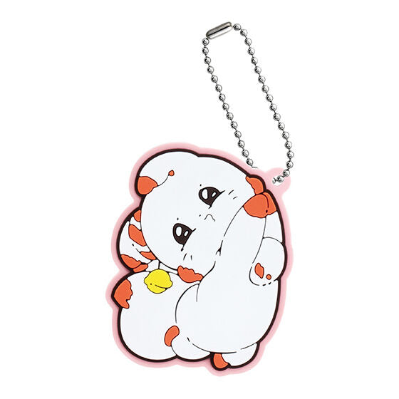 Little Fox with Two Tails Rubber Mascot