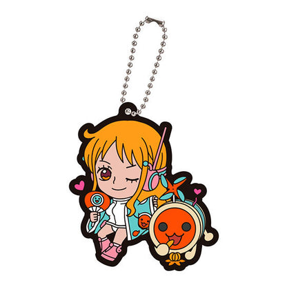 One Piece x Taiko no Tatsujin Rubber Mascot