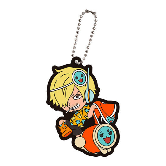 One Piece x Taiko no Tatsujin Rubber Mascot