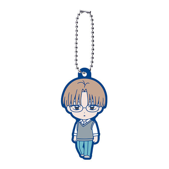 Blue Box Rubber Mascot