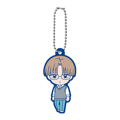 Blue Box Rubber Mascot