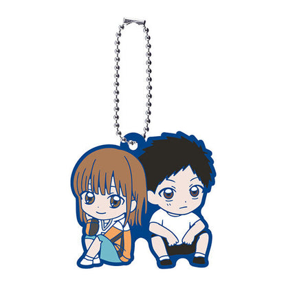 Blue Box Rubber Mascot