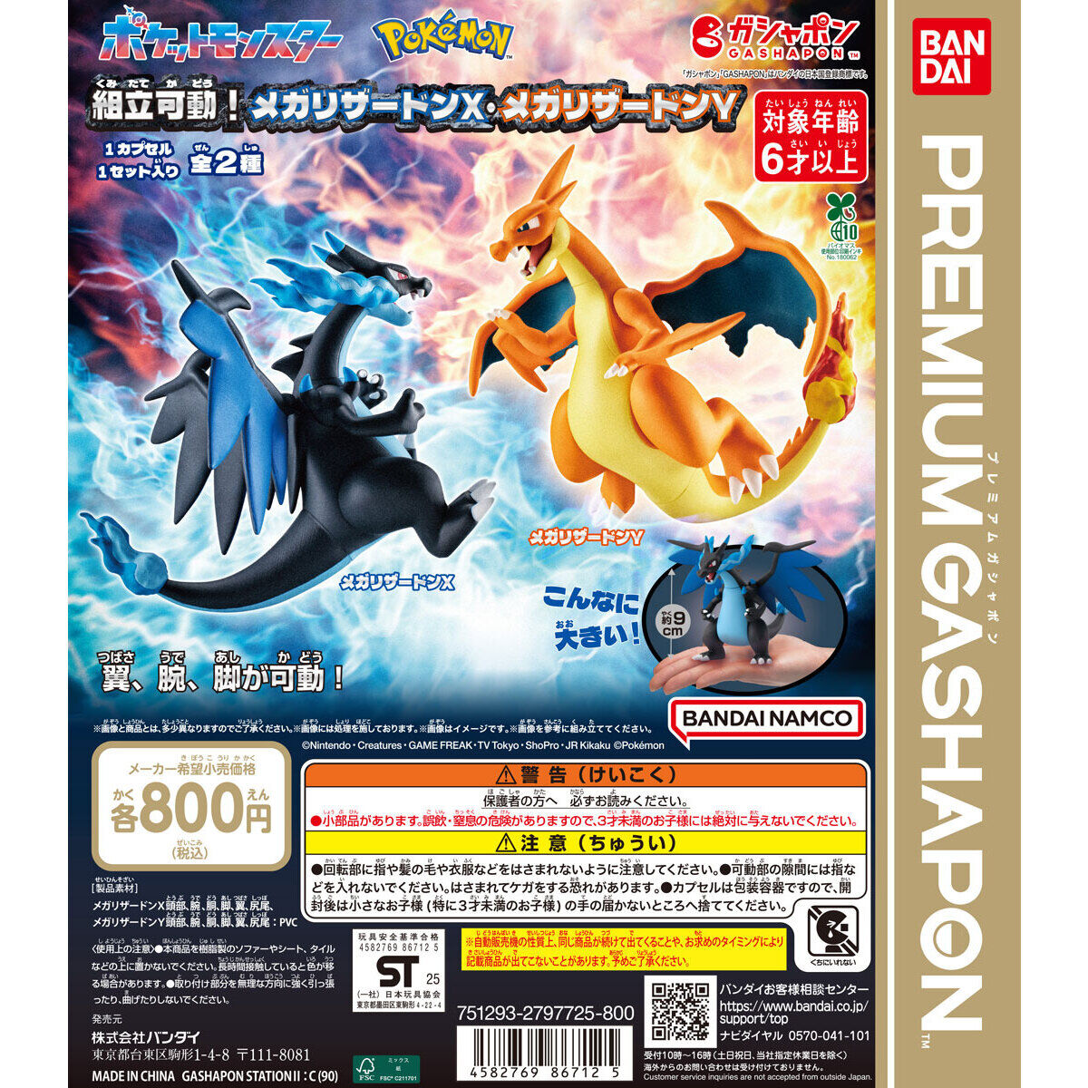 Pokemon Mega Charizard X Mega Charizard Y