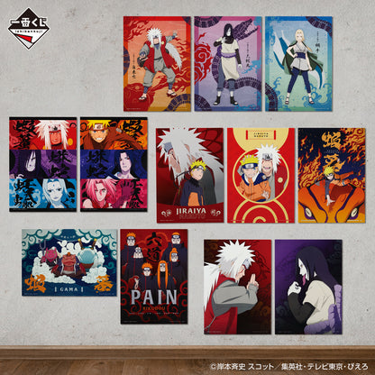 Naruto Shippuden Legendary Three Ninjas Prize F - Clear Posters