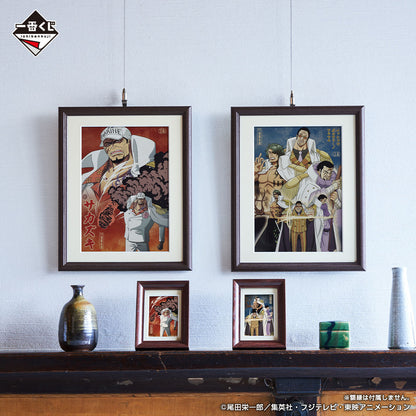 One Piece Absolute Justice Prize G - Clearfile Folder and Sticker