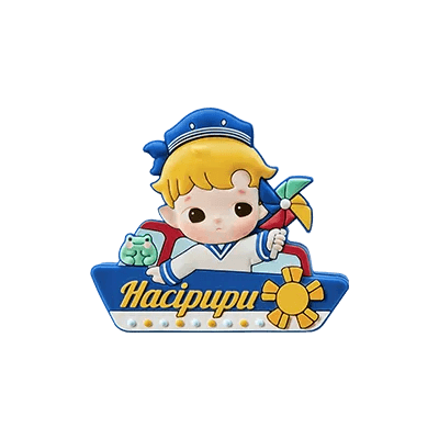 HACIPUPU Rolling Time Machine Series Fridge Magnet Silicon Clip
