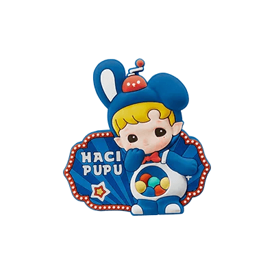HACIPUPU Rolling Time Machine Series Fridge Magnet Silicon Clip