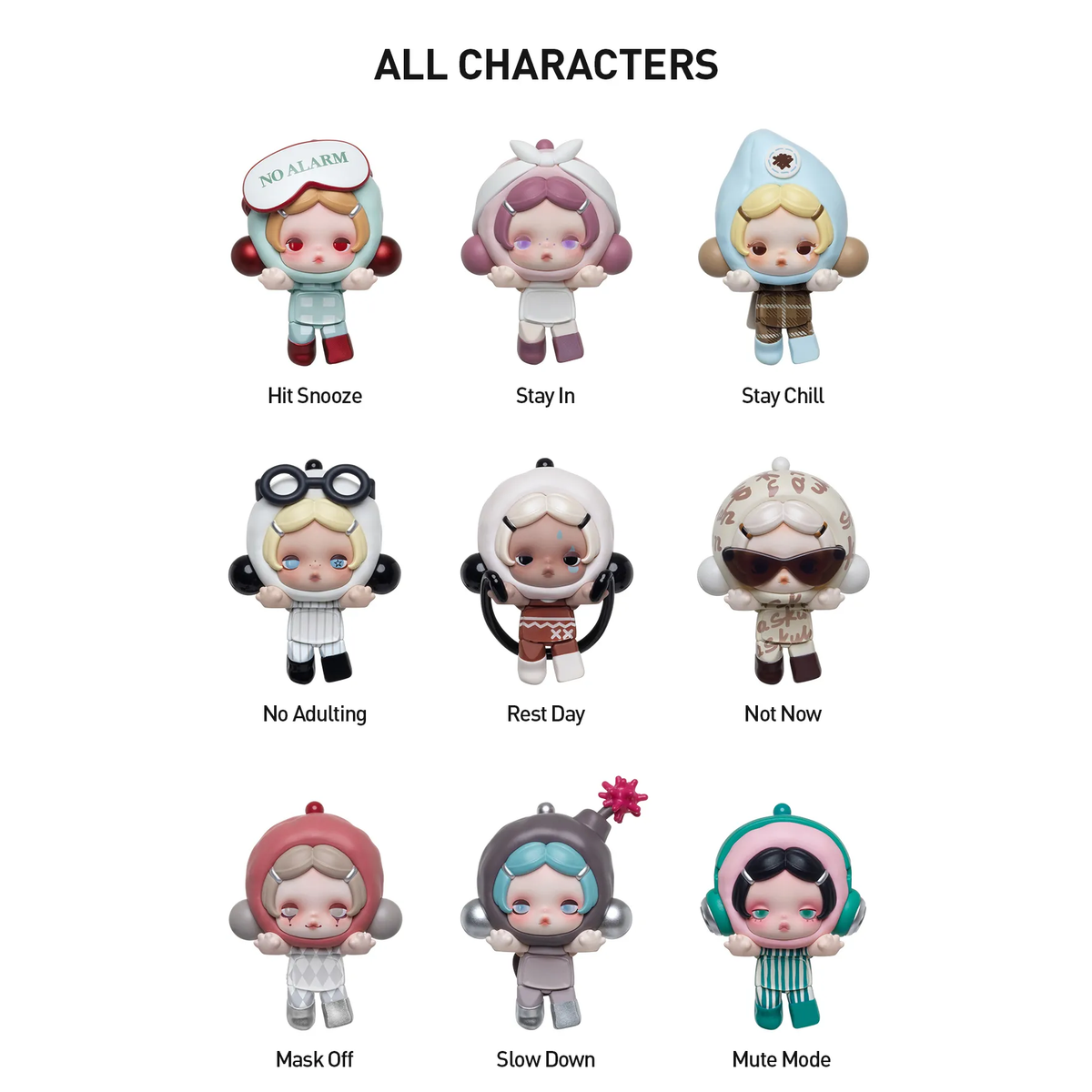 Pop Attach SKULLPANDA Off Mode Series