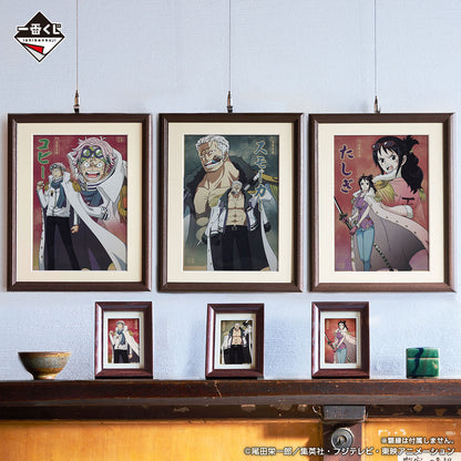 One Piece Absolute Justice Prize G - Clearfile Folder and Sticker