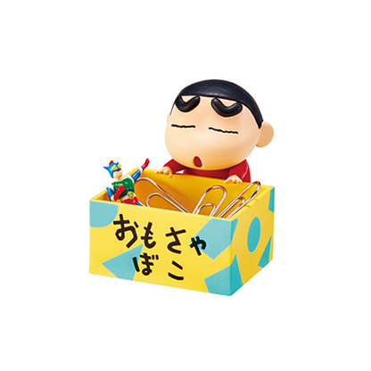 Crayon Shin-chan Desktop Figure: I'll Help At Your Desk!