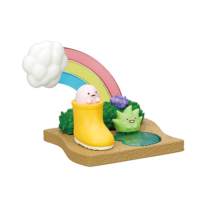 Sumikkogurashi Walking On a Rainy Day