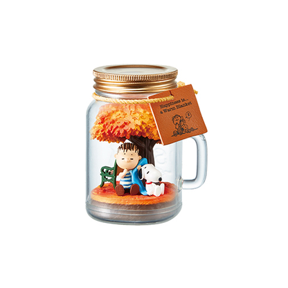 Snoopy & Friends Terrarium: Happiness With Snoopy