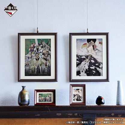 One Piece Absolute Justice Prize G - Clearfile Folder and Sticker