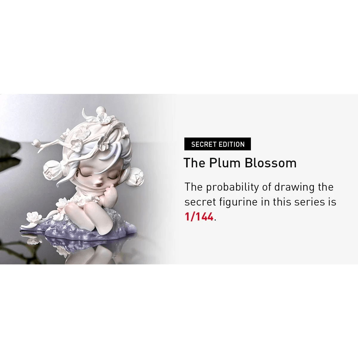 SKULLPANDA The Ink Plum Blossom Series