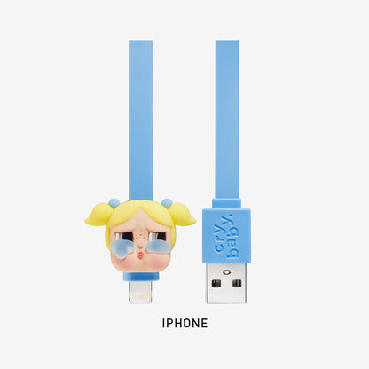 CRYBABY x Powerpuff Girls Series Iphone Cable