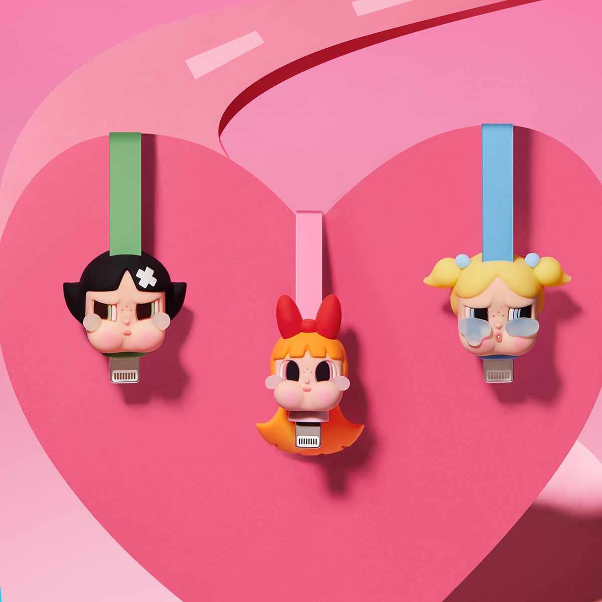 CRYBABY x Powerpuff Girls Series Iphone Cable