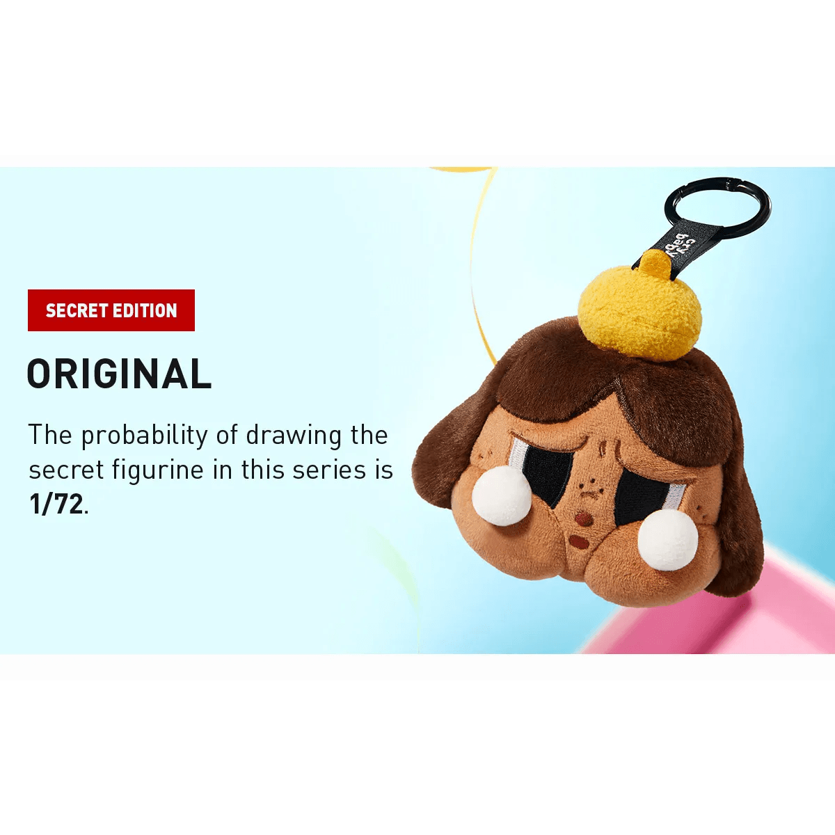 CRYBABY Cheer Up, Baby! Series Plush Pedant