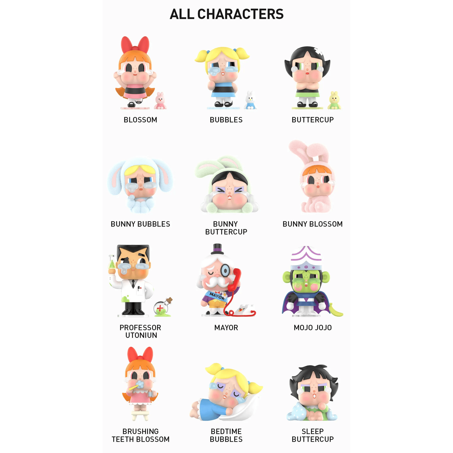 CRYBABY x Powerpuff Girls Series