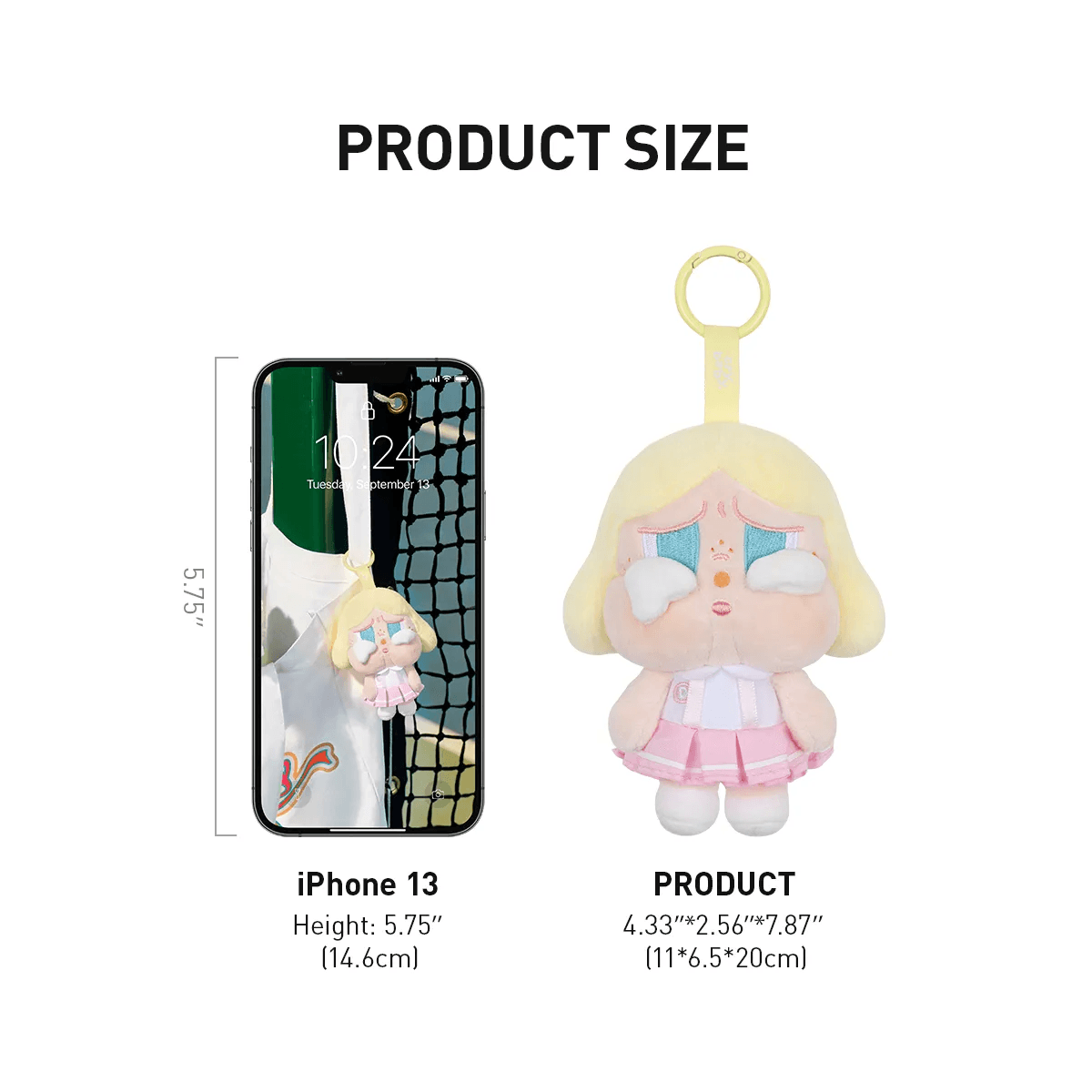 CRYBABY Sunset Concert Series Plush Pendant