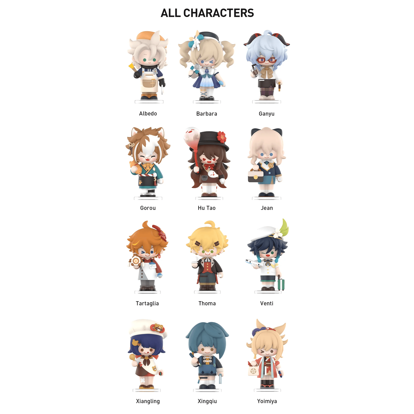 Genshin Impact Dress Up Dreams Series