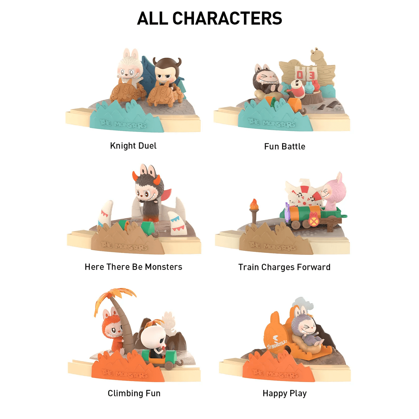 THE MONSTERS Playing Games Series Scene Set