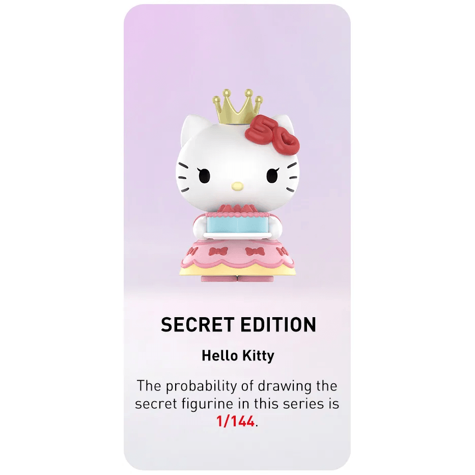Sanrio Characters Hello Kitty 50th Anniversary Series