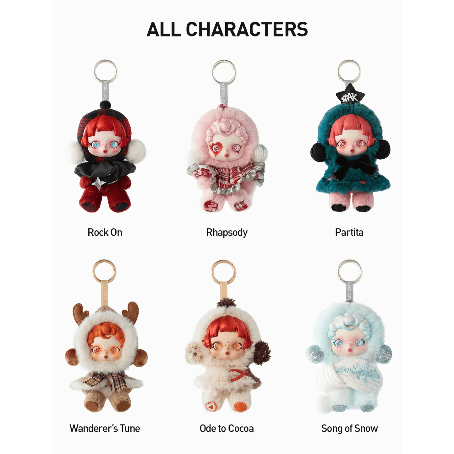 SKULLPANDA Winter Symphony Series Plush