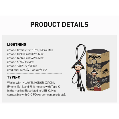 Hirono Echo Series 2 in 1 Cable