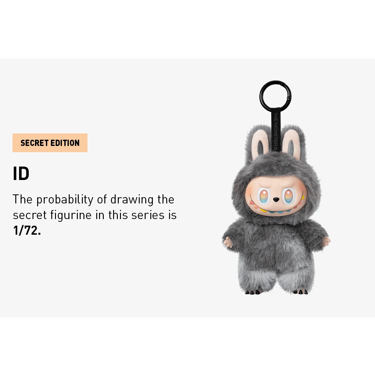 THE MONSTERS Big Into Energy Series Vinyl Plush Pendant