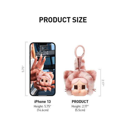 CRYBABY Wild But Cutie Series Vinyl Plush Pendant