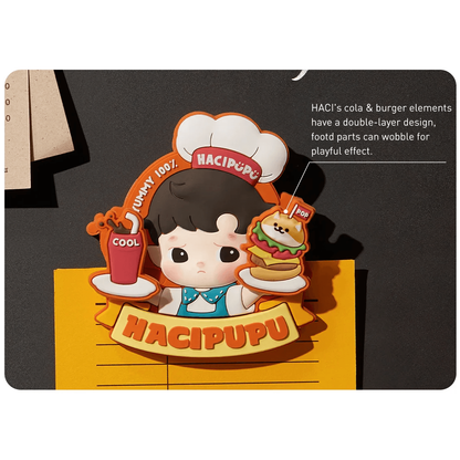 HACIPUPU Rolling Time Machine Series Fridge Magnet Silicon Clip