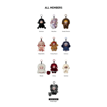 SKULLPANDA You Found Me! Series Plush Doll Pendant