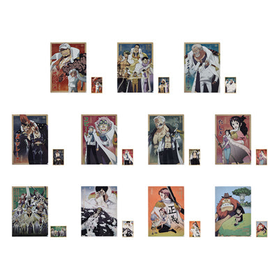One Piece Absolute Justice Prize G - Clearfile Folder and Sticker