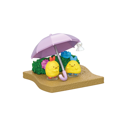 Sumikkogurashi Walking On a Rainy Day