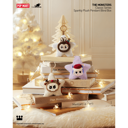 THE MONSTERS Classic Series Sparkly Plush Pendant